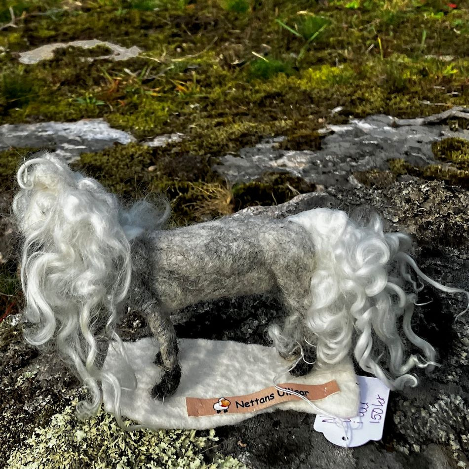 Grå ullhäst