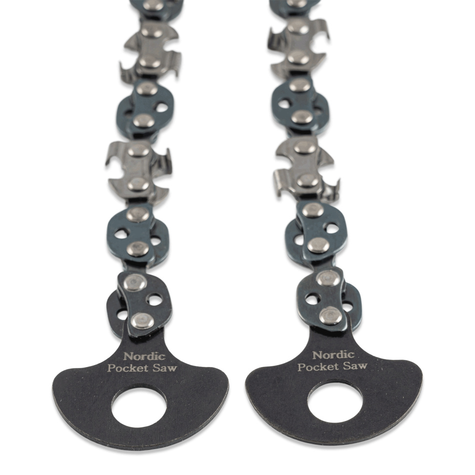 Dubbelsidig Sågkedja 103 cm för Kastsåg - Reservdel till Nordic Pocket Saw Lineworker