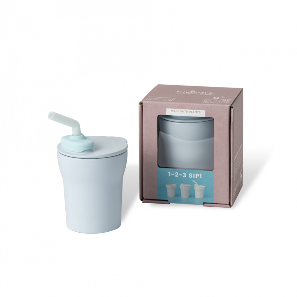 1-2-3 Sip! Cup - Aqua/Aqua