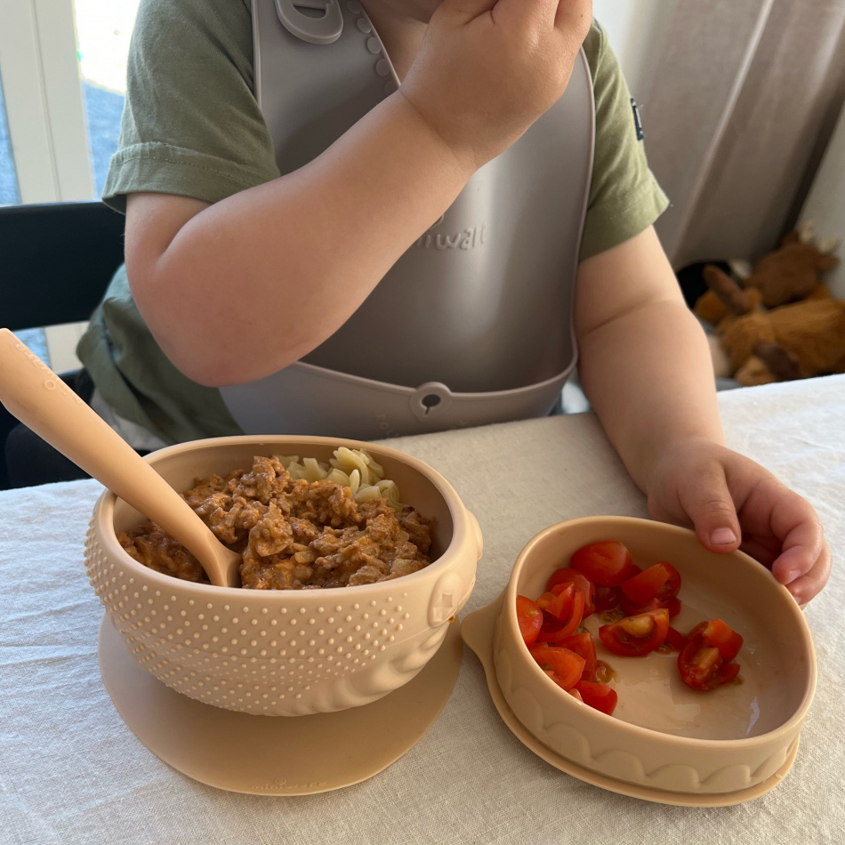 Sensory Baby Bowl - Almond Butter