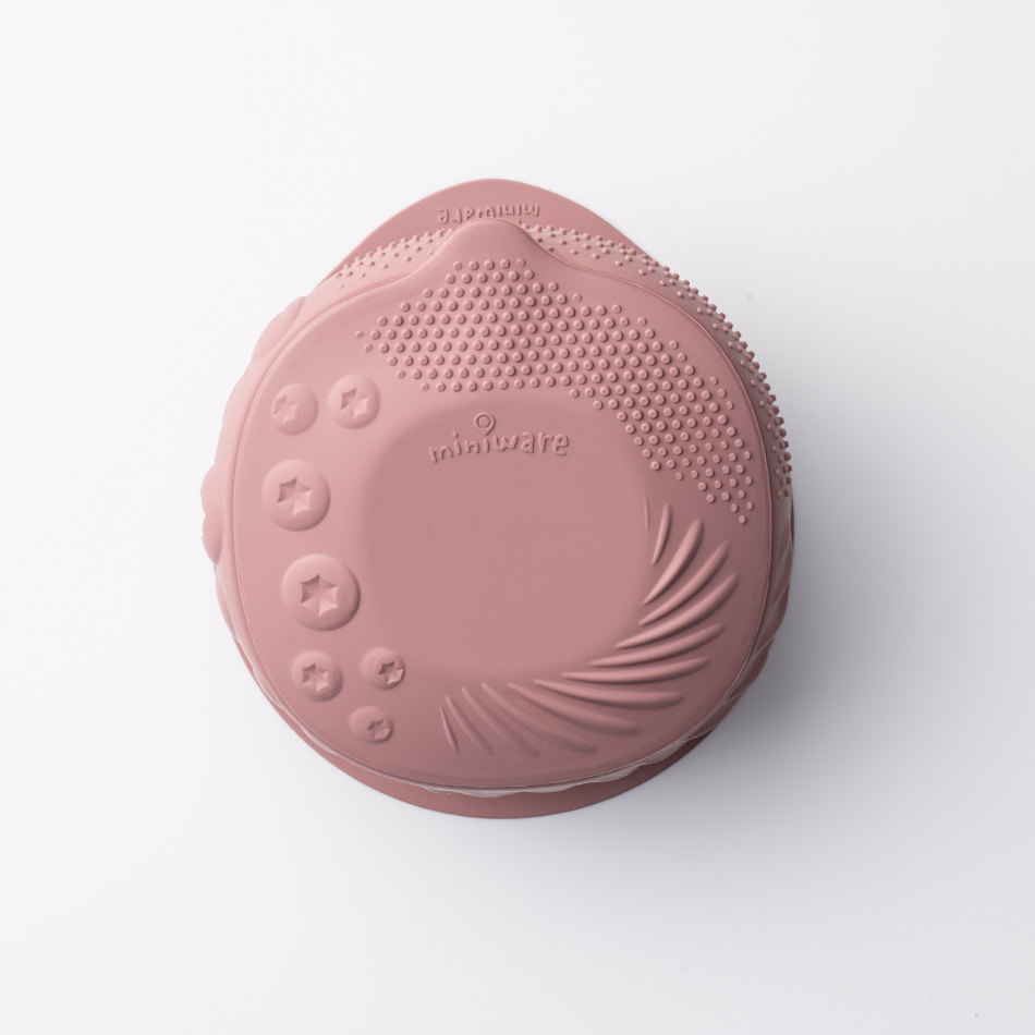 Sensory Baby Bowl - Raspberry