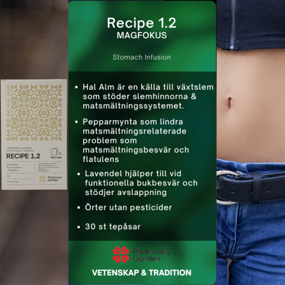 Örtte med fokus på magens slemhinnor