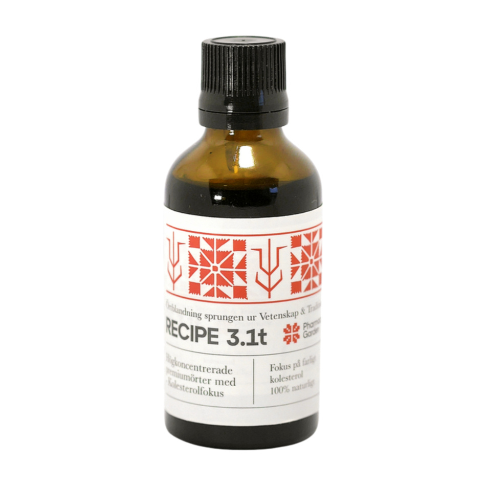 Kraftfull tinktur med kolesterolfokus