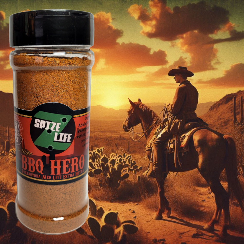 Grillkrydda/rub BBQ Hero med fem lökar