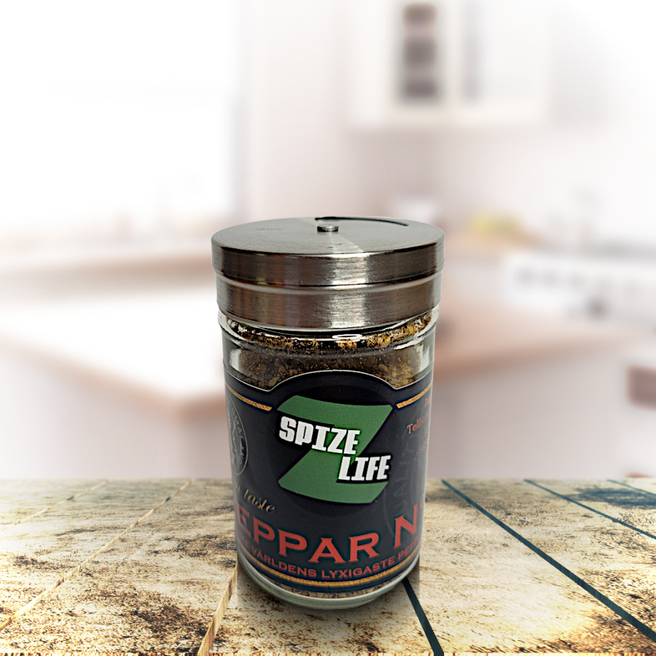 Pepparmix med Tellicherry och sichuan