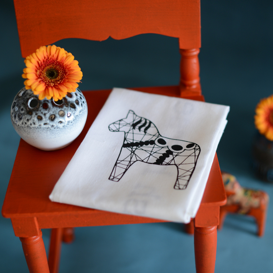 kökshandduk SWEDISH HORSEPOWER 50x70 cm