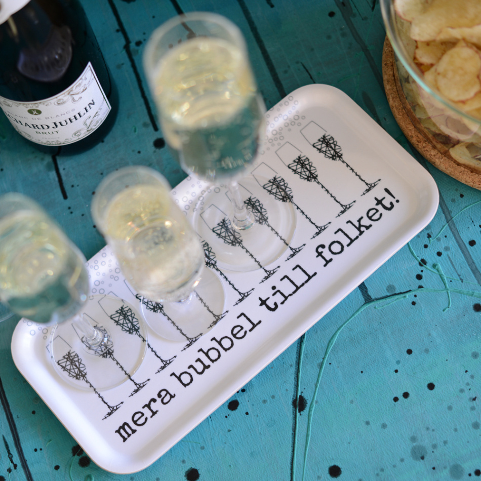 bricka MERA BUBBEL 32x15 cm