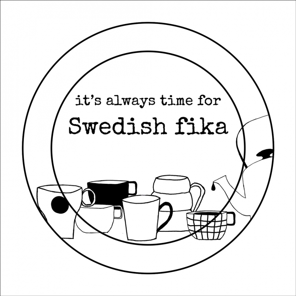 minibricka SWEDISH FIKA 11 cm