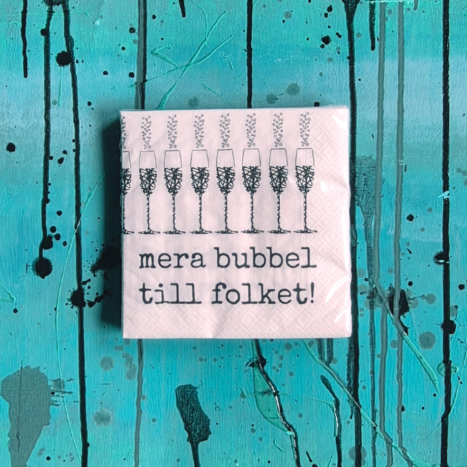 servett MERA BUBBEL