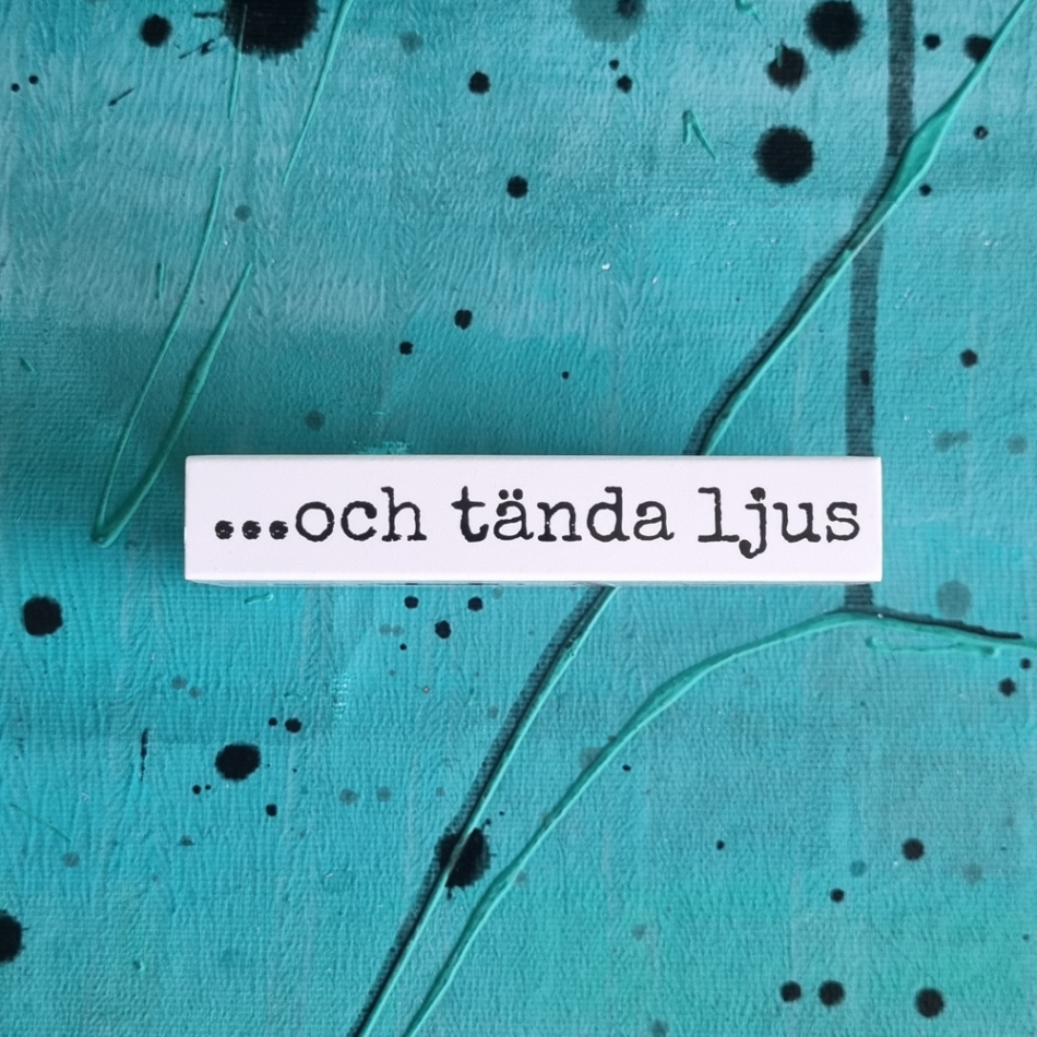 tändstickor TACK OCH LOV