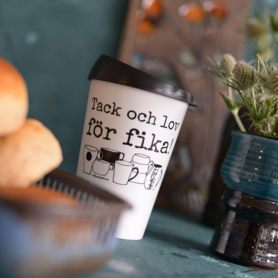 to go-mugg TACK OCH LOV