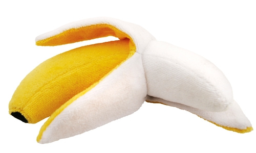 Banan med prassel i skalet