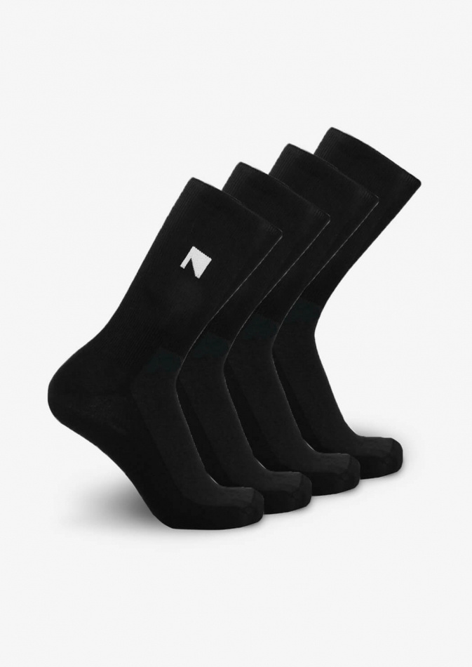 Strumpor 2 par crew neck latt kompression